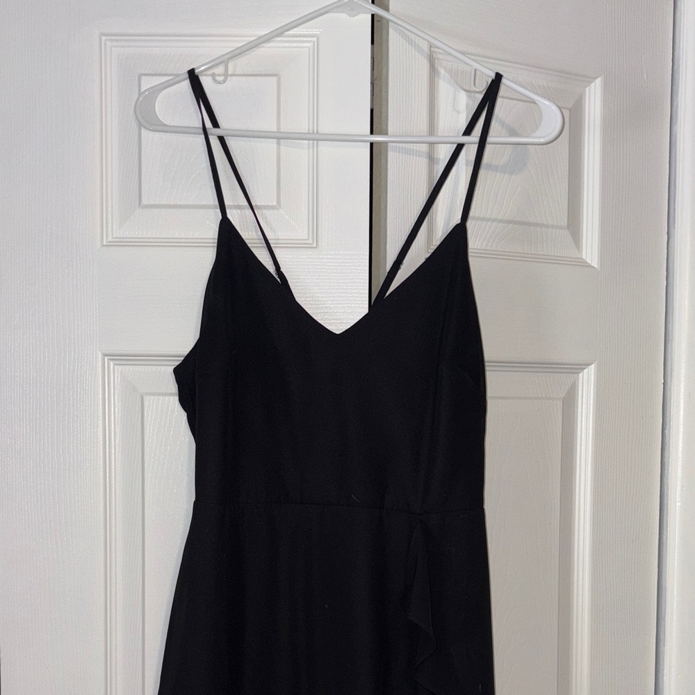 Birdy Grey Black Spaghetti Strap Dress